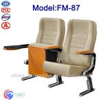 Folding auditorium chairs with writing pad made in Foshan FM-87 FM-87 auditorium chairs with writing pad