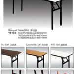 Folding banquet table 709