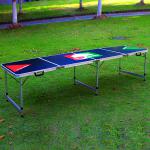 folding beer pong table with with high quality jmbp01