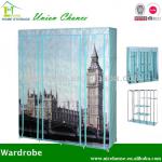 folding fabric wardrobe clothes wardrobe W301