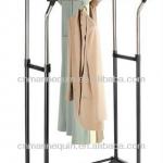 Folding metal clothes display racks and stands WH-CG012