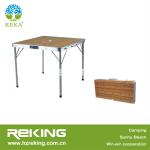 folding outdoor bamboo camping table IK-011