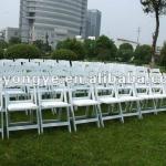 folding resin chair for wedding E001W