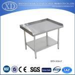 Folding stainless steel work table with splash back XDTS-2460-E2