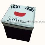 folding storage stool box storage stool &amp; ottoman ST-032