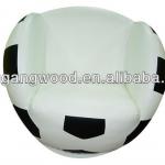 football shaped kids sofa,chilren leather sofa.baby leather sofa LG-S(51)