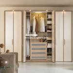 Free bedroom wardrobe / closet design modern bedroom furniture made in China wardrobe 77