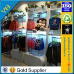 Free design retail Clothing Store Furniture/2014 Customized MDF store furniture with spot lights /display clothing cabinet /disp F005