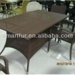 french furniture table coffe table modern rattan rectangular table SMT-T8017