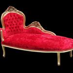 French Hand Caarved Chaise Lounge GD62