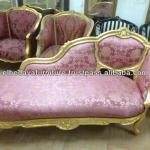 French pink Chaise lounge CHL1