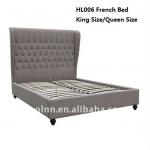 French upholstered bed HL006K bed