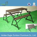 Fresh KD design Dual-use rattan garden bench FP0155