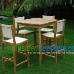 FSC Teak garden Furniure 4 seater set Folding 001