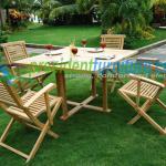 FSC Teak garden Furniure chair set 0054