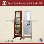 Full length mirror jewelry armoire HY-JC411