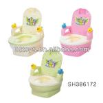 Funny plastic baby w c squatting pan SH386172