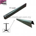 Furniture Hardware Metal Table Leg - 15&quot; Lenght TBB002