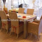 G- high quality cheap living room wicker table set C-041