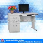 GaoRui steel Office Furniture for sale Single Pedestal Desk GR-Z002