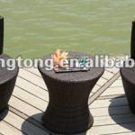 garden furnitre wicker set E-011a