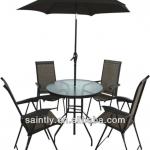 Garden furniture set with umbrella IS8102