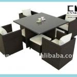 garden outdoor rattan wicker cube dining room furniture sets CNS-2025