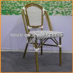 Garden Outdoor Wicker Bistro Chairs for Restaurant use