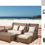 Garden Rattan Sofa GF20809 which made in China GF20809