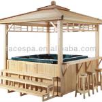 Garden Wood Gazebo for spa FS-LT03 FS-LT03