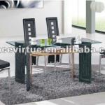 glass dining room set T803