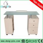 glass manicure table wholesale DP-3438 manicure table wholesale