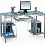 Glass Metal Computer Desk XJH-0126