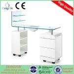 glass nail table manicure tables salon furniture DP-3482 nail table manicure tables