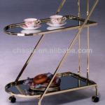 GLASS SERVING CART 1385BM