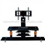 Glass TV Stand with Bracket for 32 to 52 inches Plasma LCD TV TV-9