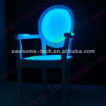 glow LED ghost dinning armchair ac-002