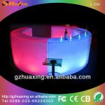 glowing bar furniture led table lounge L-t09