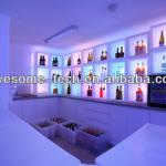 glowing wine bar display cabinet ocb400