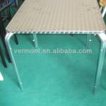 Good Quality Outdoor Stackable Aluminum Table VT-ALT001