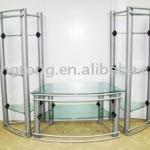 good selling glass with metal frame TV rack Bt01 Bt01