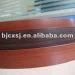 Grade A Pre-glued 2*20mm wood grain pvc edge banding for mdf in Middle east market cxwgeb56