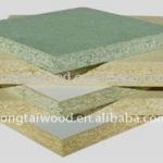 green core 6x8 melamine particle board for commericial furniture pb-1