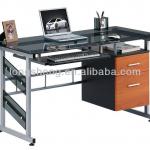 Grey Glass home Office Desks CT-3310B CT-3310B