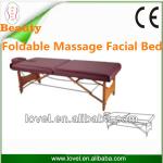 Hand-held Wooden Base with Face Hole Foldable Massage Table(CE Approval) LV-804 foldable massage table