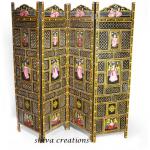 Hand Painted Indian Screen Partition WPF--001