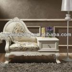 Hand solid wood carving European antique wood sofa with drawer RT01 RT01