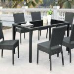 Hand-weavon Rattan Restaurant Dining Tables And Chairs LG-S-253 LG-S-253