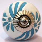 Handcrafted Etched Ceramic Knobs ECK 4701