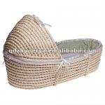 handmade Eco-friendly straw baby bed baby bed 001